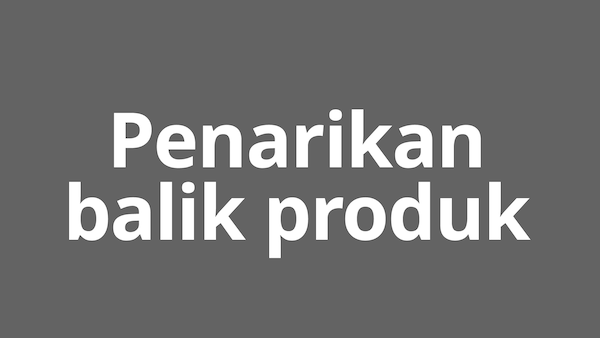 Product recalls